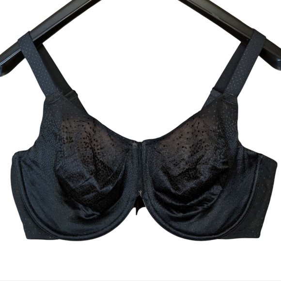 Wacoal Other - Wacoal Back Appeal Black Underwire Bra 855303 Size 44DD